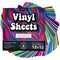 50 Pack Adhesive Permanent Vinyl - Endless Crafting Possibilities with Glossy & Matte Vinyl Sheets to Decorate Your House, Party, Car, Mugs, and More
